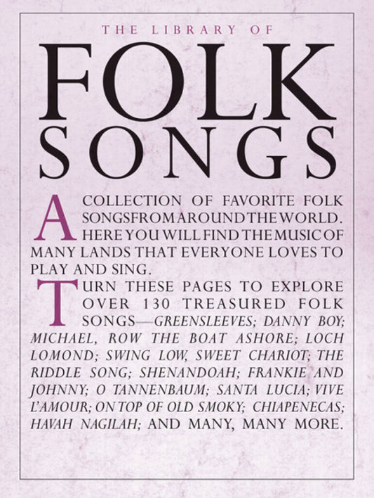 The Library Of Folk Songs PVG