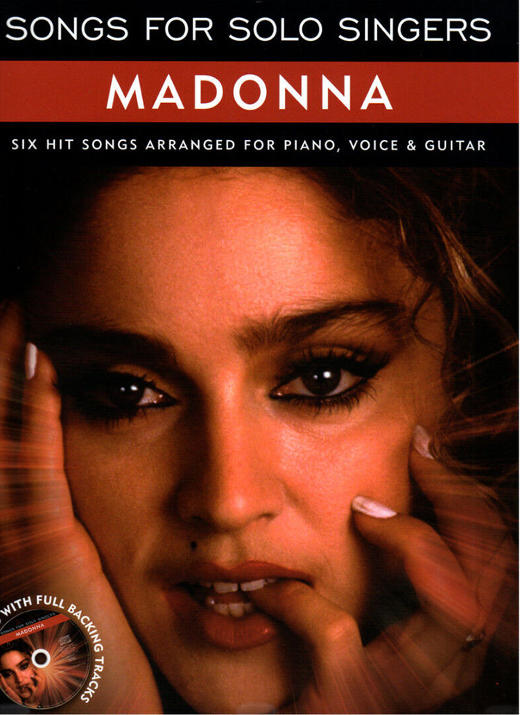 Songs For Solo Singers Madonna BK/CD