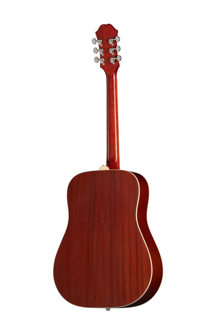 Epiphone Hummingbird Studio Acoustic Electric Guitar in Faded Cherry
