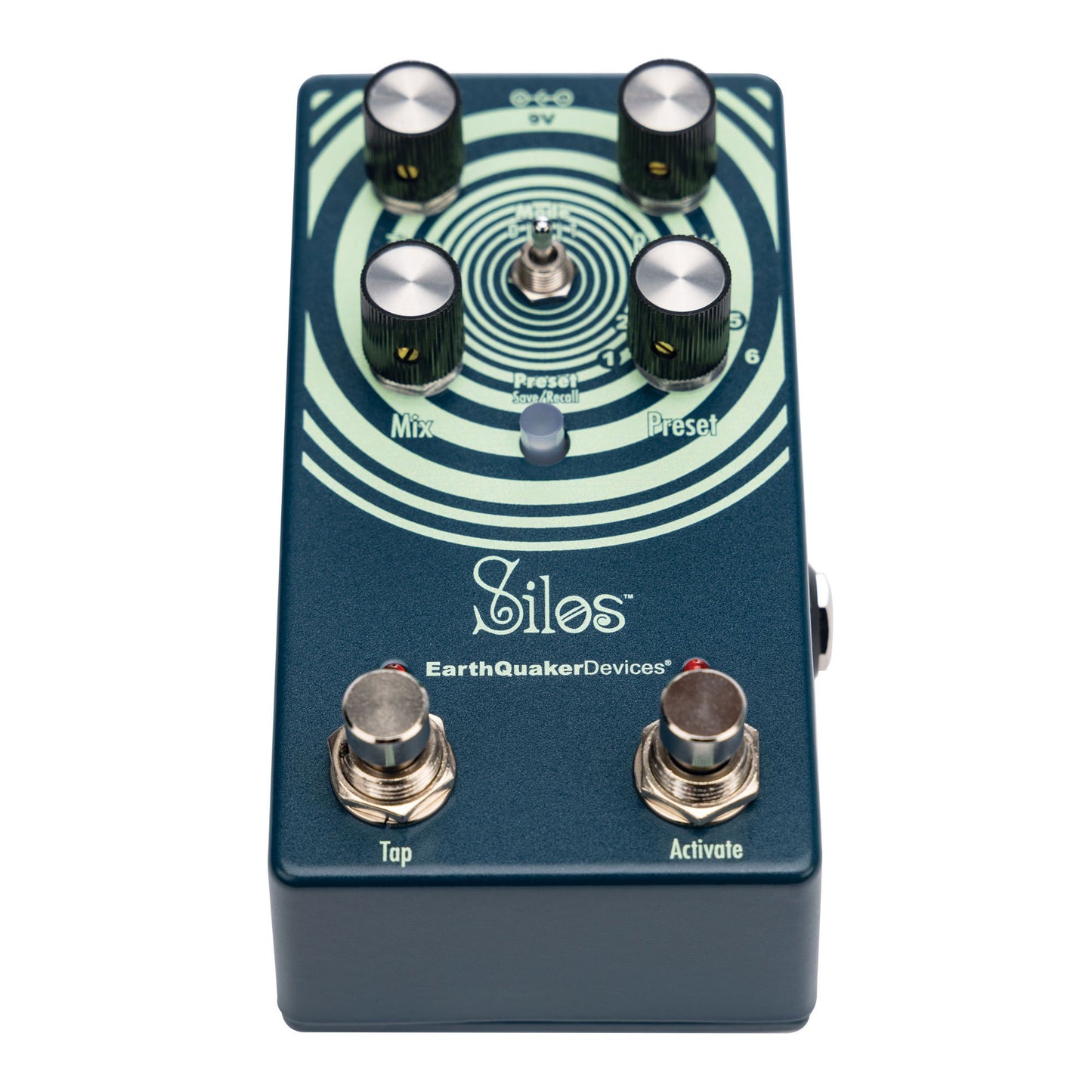 EarthQuaker Devices Silos Multi-Generational Time Reflection Device | Three Mode Delay Pedal