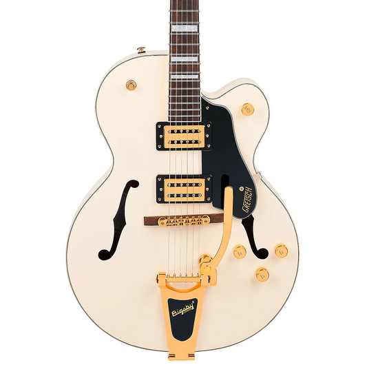 Gretsch G2420TG Streamliner Hollow Body with Bigsby LTD Electric Guitar in Vintage White