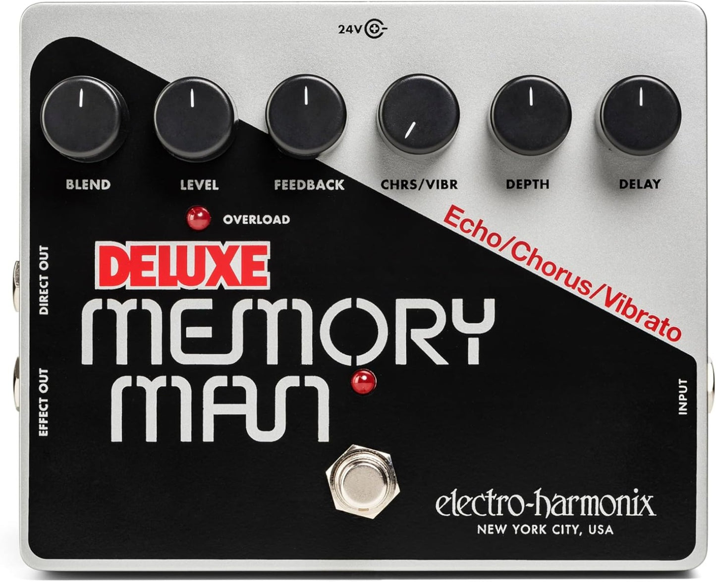 Electro Harmonix Deluxe Memory Man Analog Delay / Chorus / Vibrato Pedal