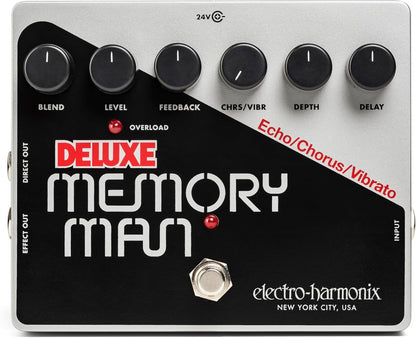 Electro Harmonix Deluxe Memory Man Analog Delay / Chorus / Vibrato Pedal