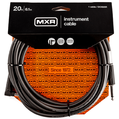 MXR 20 FT Standard Straight to Right Angle Instrument Cable