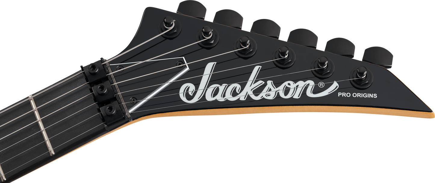 Jackson Pro Origins 1985 Limited Edition San Dimas SD1 HH FR Electric Guitar in Yellow Bengal