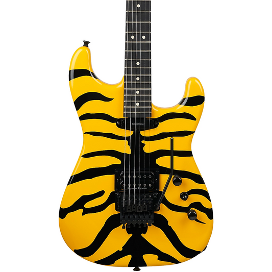 Jackson Pro Origins 1985 Limited Edition San Dimas SD1 HH FR Electric Guitar in Yellow Bengal