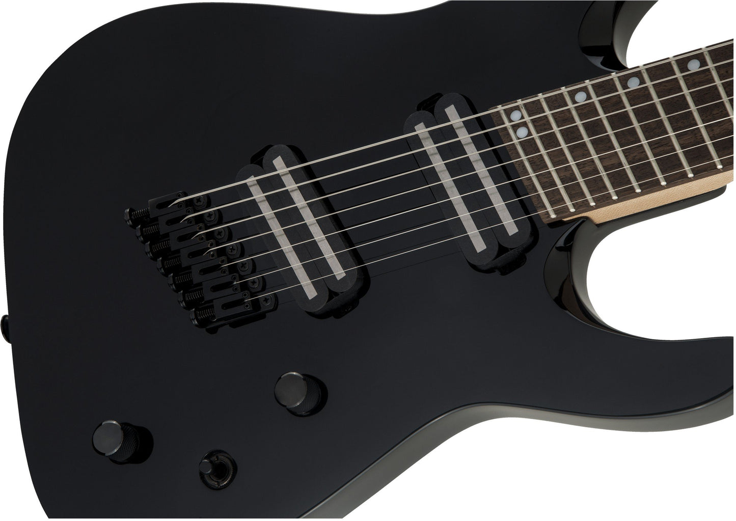 Jackson X Series Dinky Arch Top DKAF7 MS 7 String in Gloss Black
