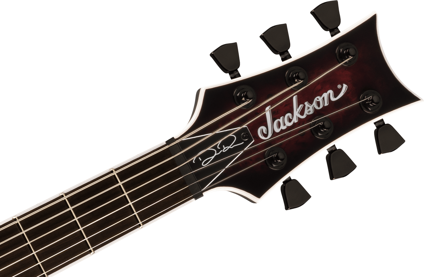 Jackson Pro Series Signature Diamond Rowe Monarkh DR12MG EVTN6 Electric Guitar in Dark Rose