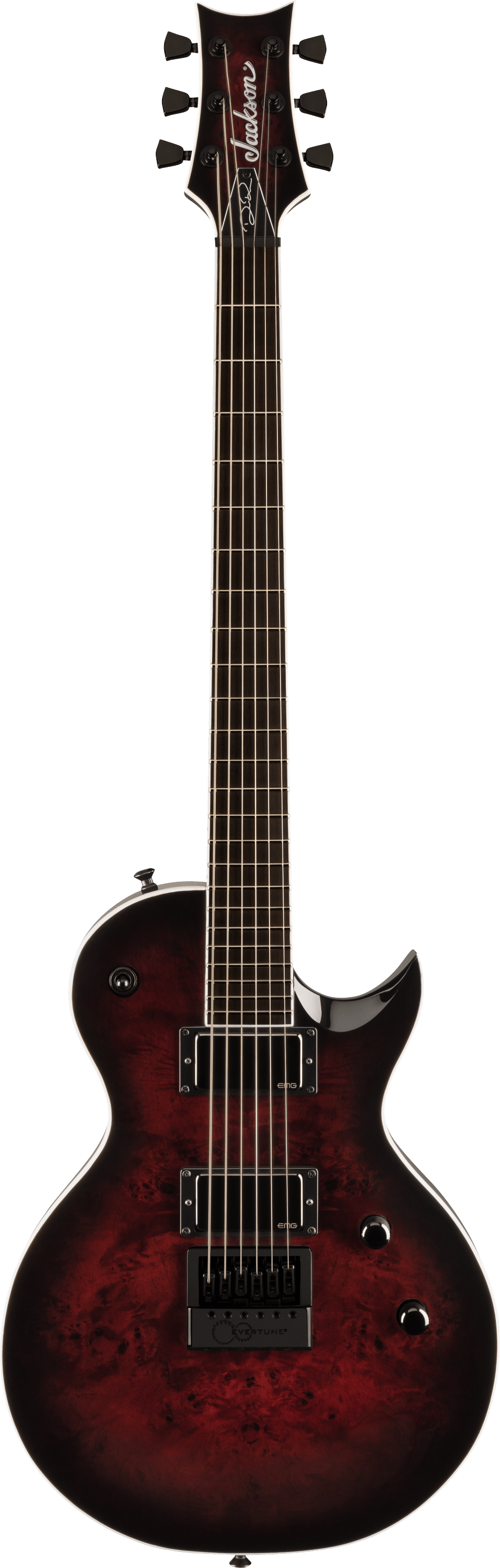 Jackson Pro Series Signature Diamond Rowe Monarkh DR12MG EVTN6 Electric Guitar in Dark Rose