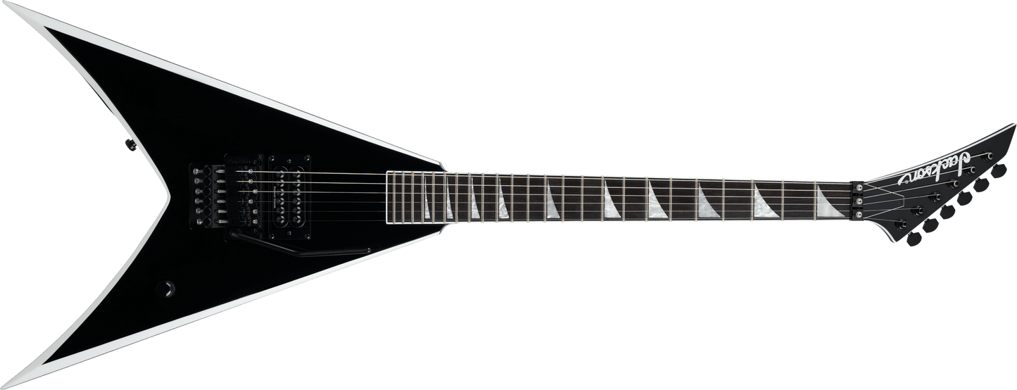 Jackson Pro Series Signature Wes Borland King V KV in Black With White Bevels