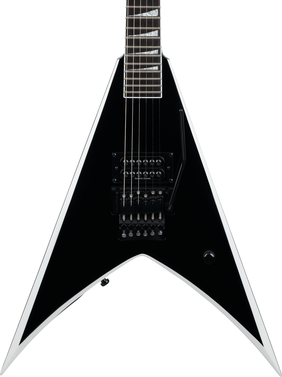 Jackson Pro Series Signature Wes Borland King V KV in Black With White Bevels