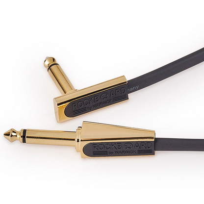 Warwick RockBoard 60cm Gold Flat Looper Switcher Connector Cable