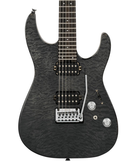 Charvel Pro-Mod Plus DK24 HH 2PT EB QM Electric Guitar in Midnight Ocean