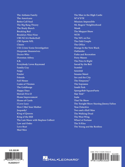 The Big Book Of TV Theme Songs PVG 2nd Edition