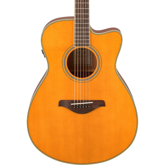 Yamaha FSC TA TransAcoustic Guitar in Vintage Tint