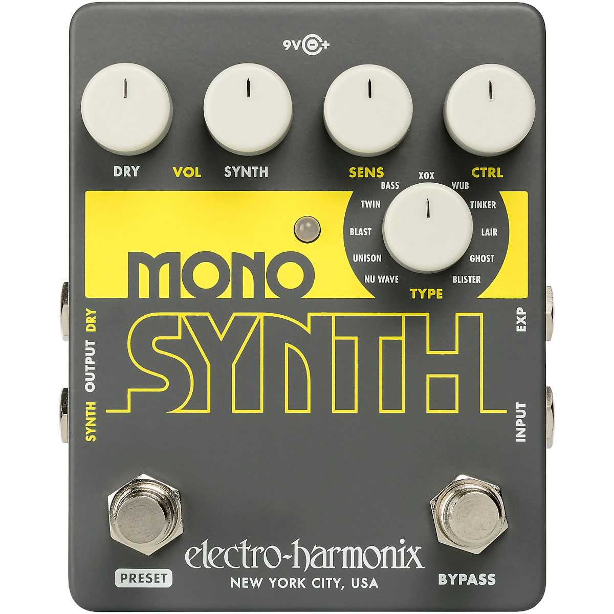 Electro Harmonix Mono Synth Synthesizer Pedal