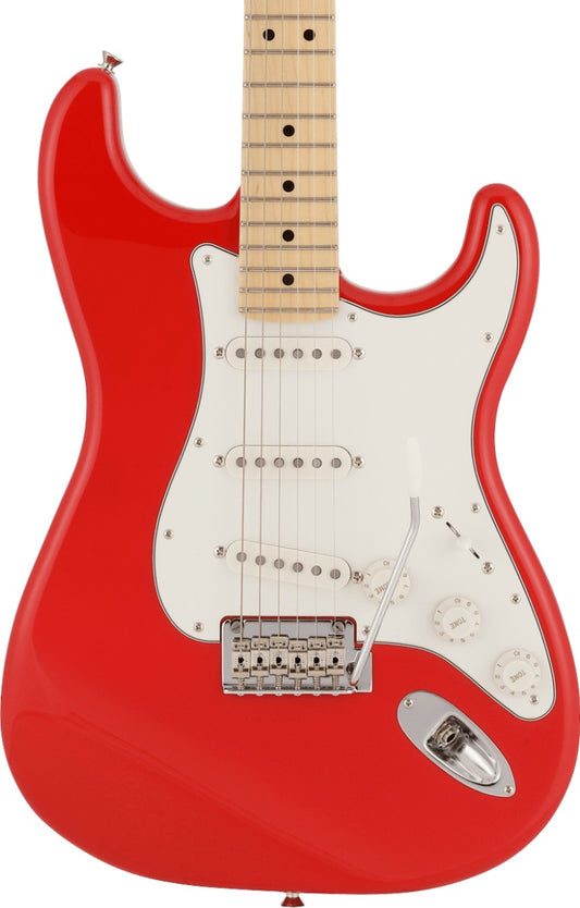 Fender Made in Japan Hybrid II Stratocaster, Maple Fingerboard in Modena Red