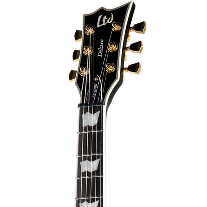 ESP LTD Eclipse Electric Guitar in Gloss Black Fluence Pups