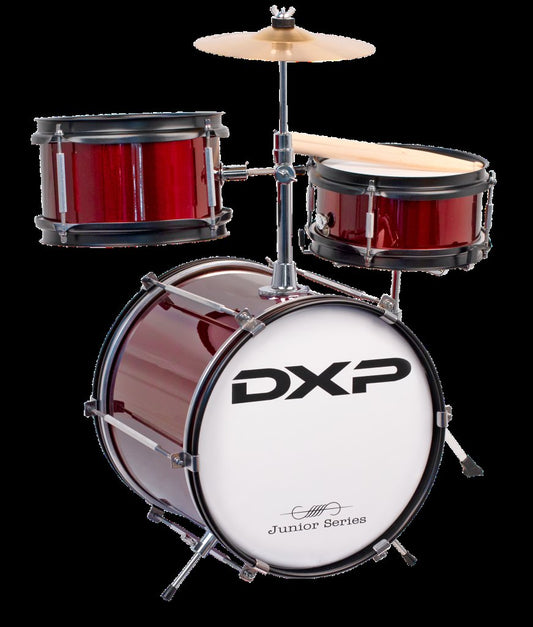 DXP Junior 3 Piece Drum Kit in Red