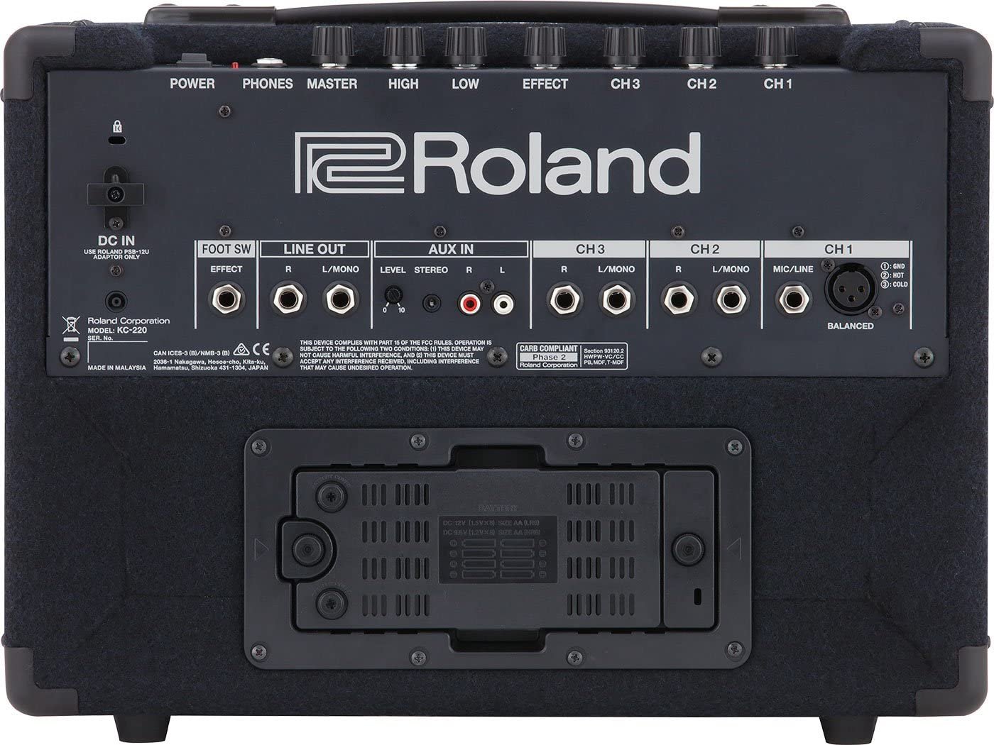 Roland KC-220 Battery Powered Stereo Keyboard Amp
