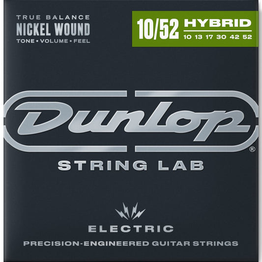 Dunlop Nickel Wound Electric Guitar Strings 10-52 Gauge