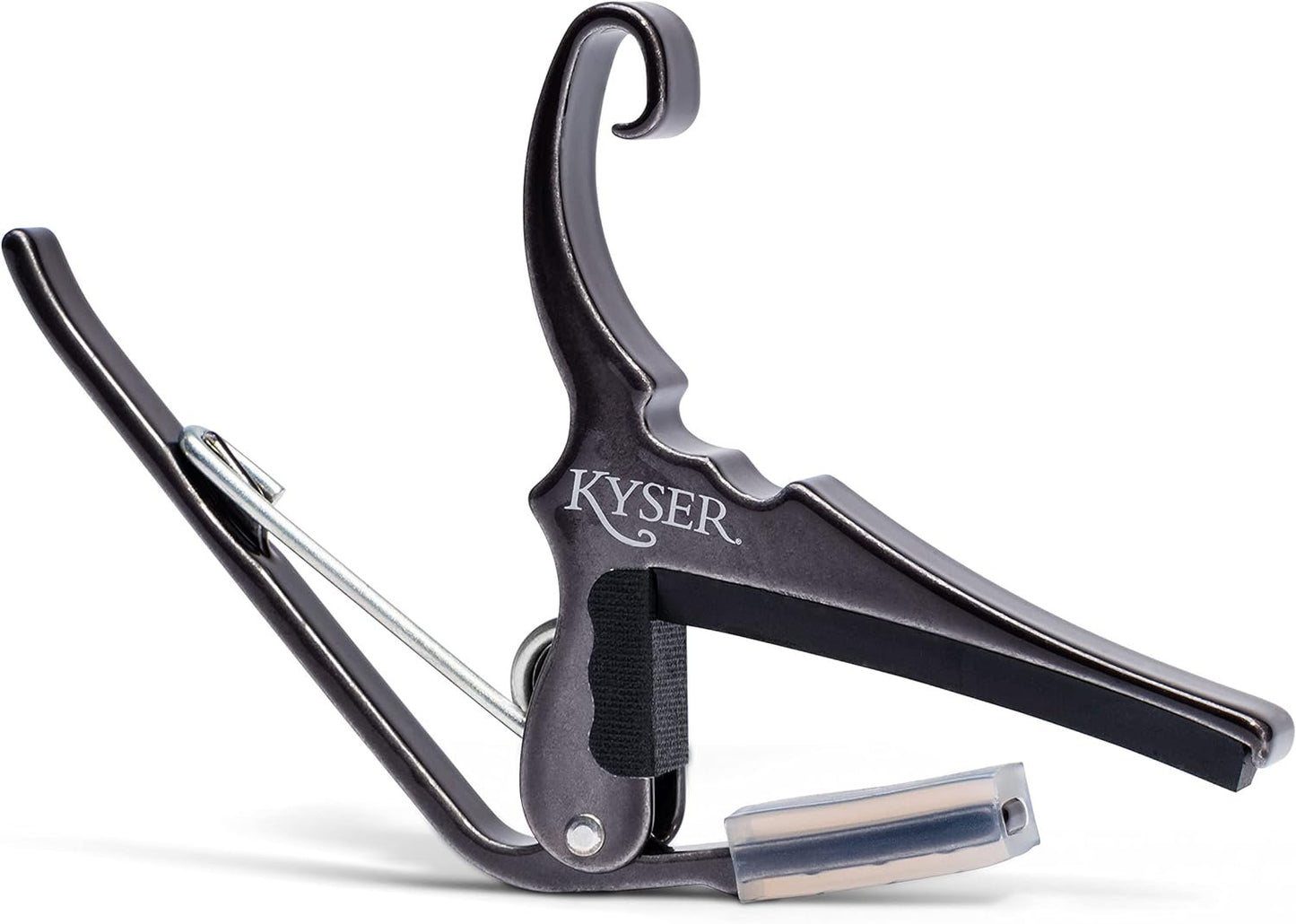 Kyser Quick Change Acoustic Guitar Capo in Black Chrome