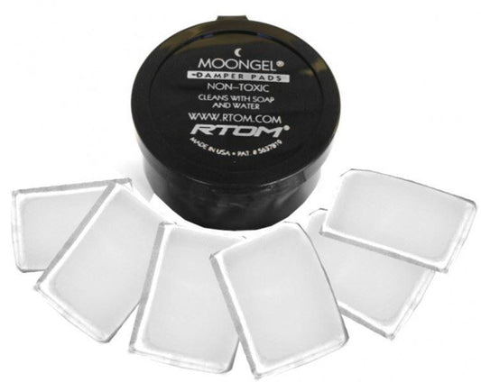 MOONGEL Damper Pads 6 Piece in Clear