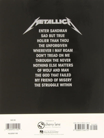 Metallica Black Album Guitar Tab