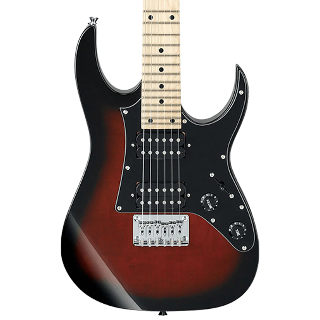 Ibanez RGM21M Gio Mikro Electric Guitar in Walnut Sunburst