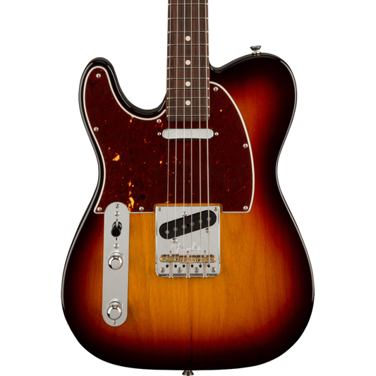 Fender American Professional II Telecaster Left Hand, Rosewood Fingerboard in 3 Color Sunburst