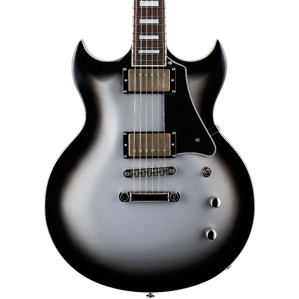 ESP LTD Bill Kelliher Royal Shiva Electric Guitar in Silver Sunburst