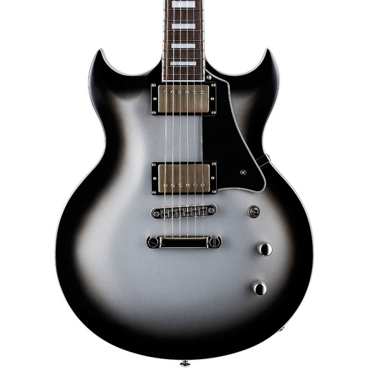 ESP LTD Bill Kelliher Royal Shiva Electric Guitar in Silver Sunburst