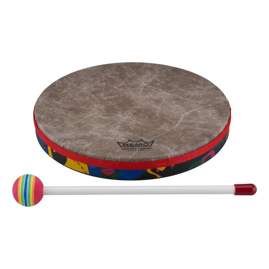 Remo Kids Percussion 10" Frame Drum in Fabric Rain Forest