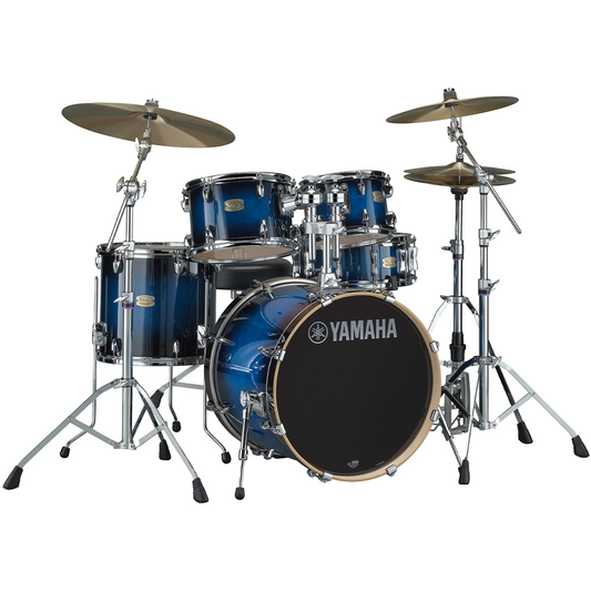 Yamaha Stage Custom Birch Fusion 5 Piece Drum Kit in Deep Blue Sunburst