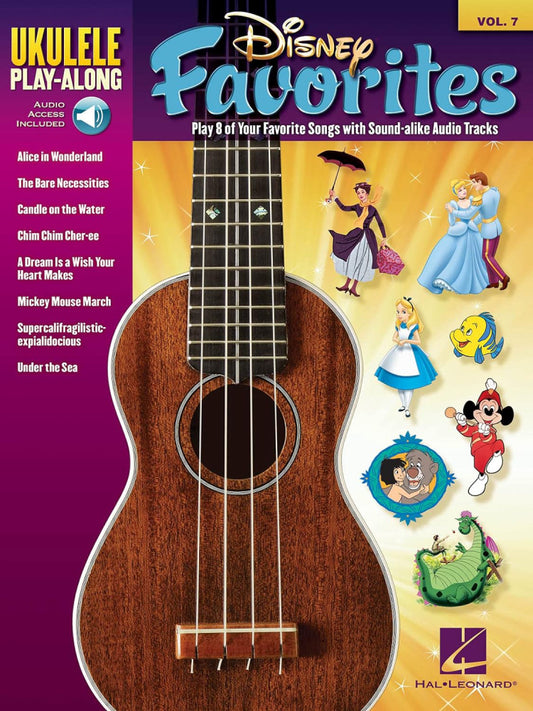 Disney Favorites Ukulele Play Along Volume 7 Bk/Ola