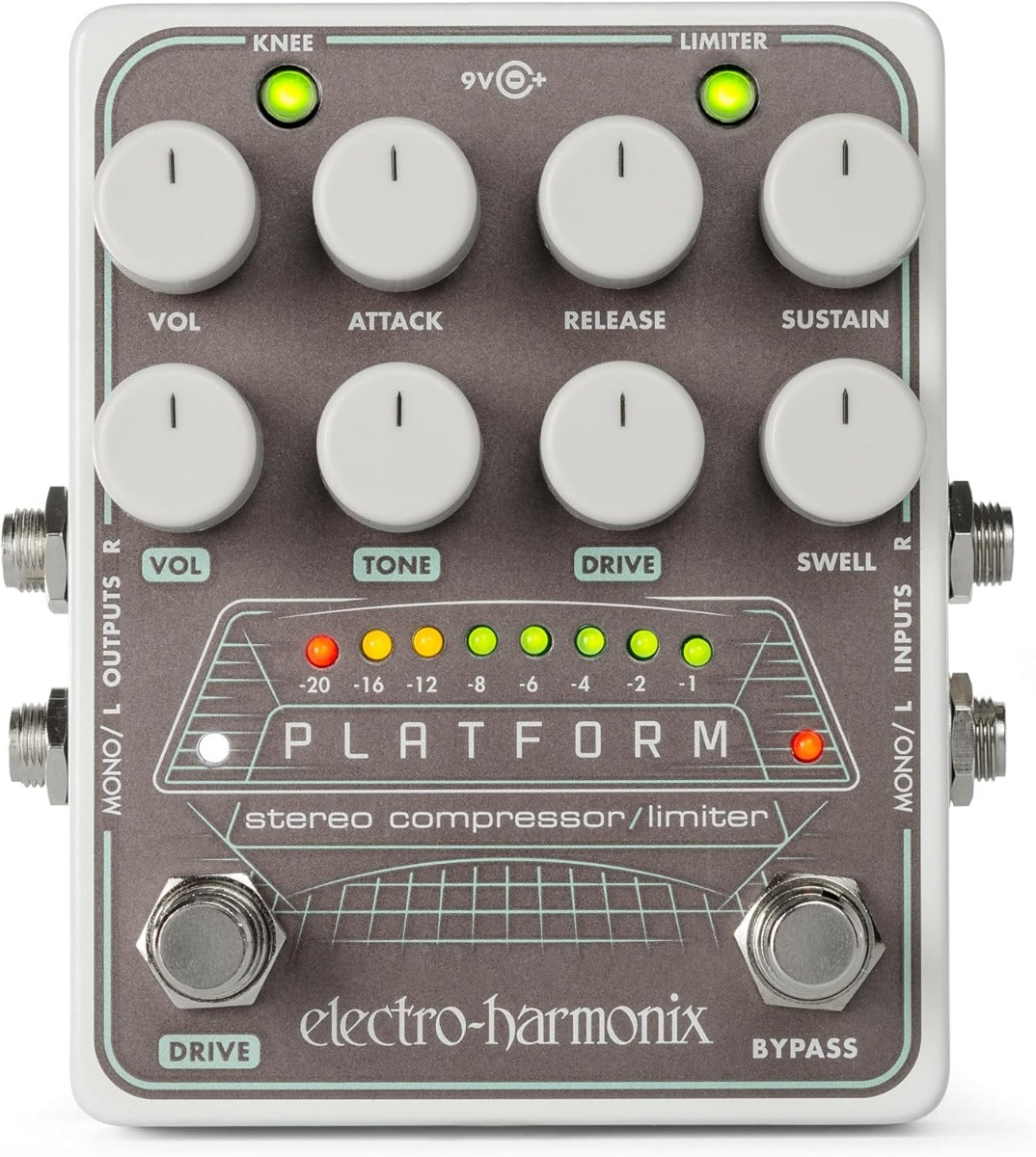 Electro Harmonix Platform Stereo Compressor/Limiter Pedal