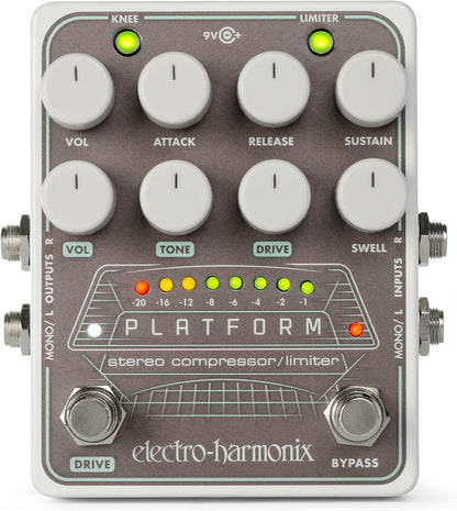 Electro Harmonix Platform Stereo Compressor/Limiter Pedal