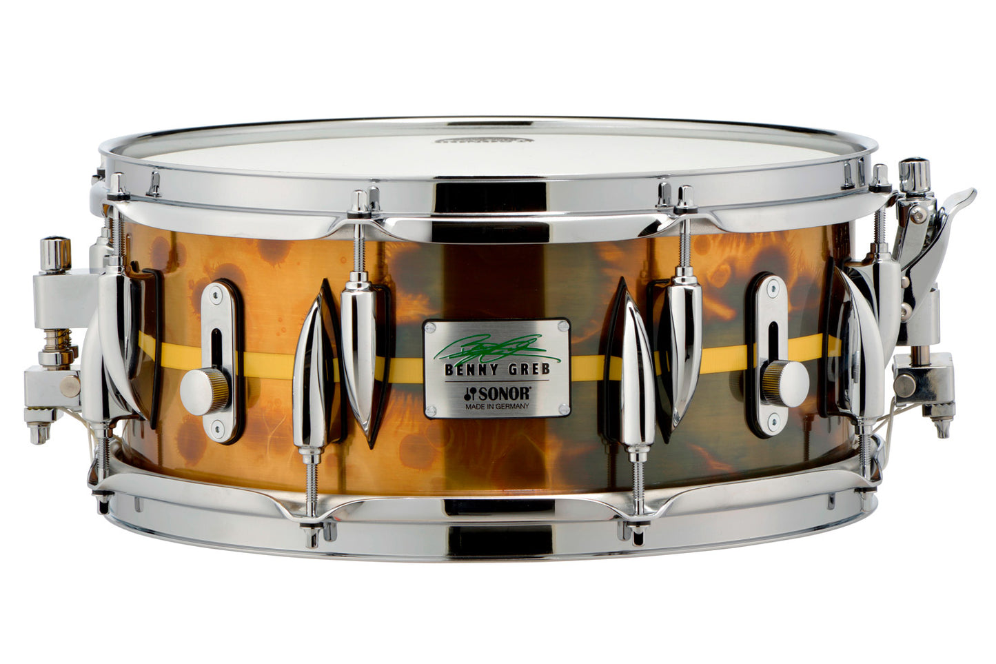 Sonor Benny Greb Signature Series 13" x 5.75" Brass Shell Snare Drum