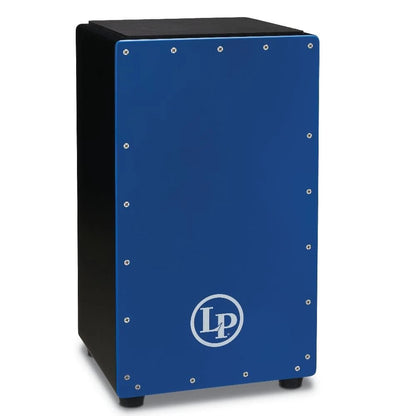 Latin Percussion Padded Seat Prism Snare Cajon in Blue