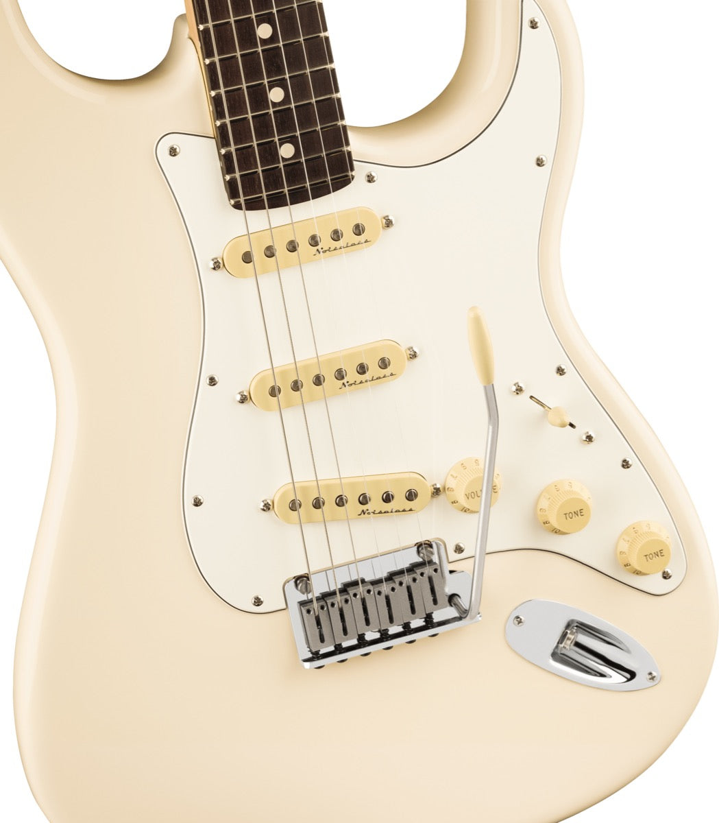 Fender Jeff Beck Stratocaster, Rosewood Fingerboard in Olympic White