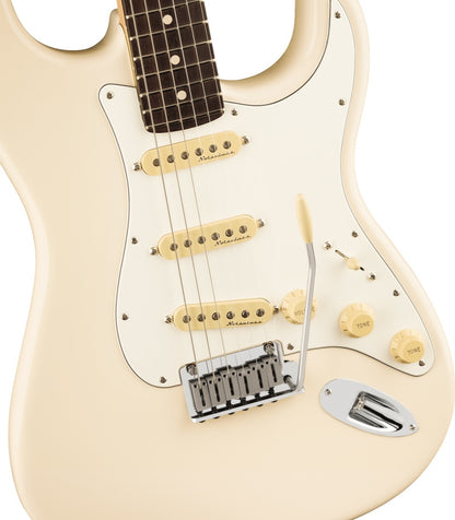Fender Jeff Beck Stratocaster, Rosewood Fingerboard in Olympic White
