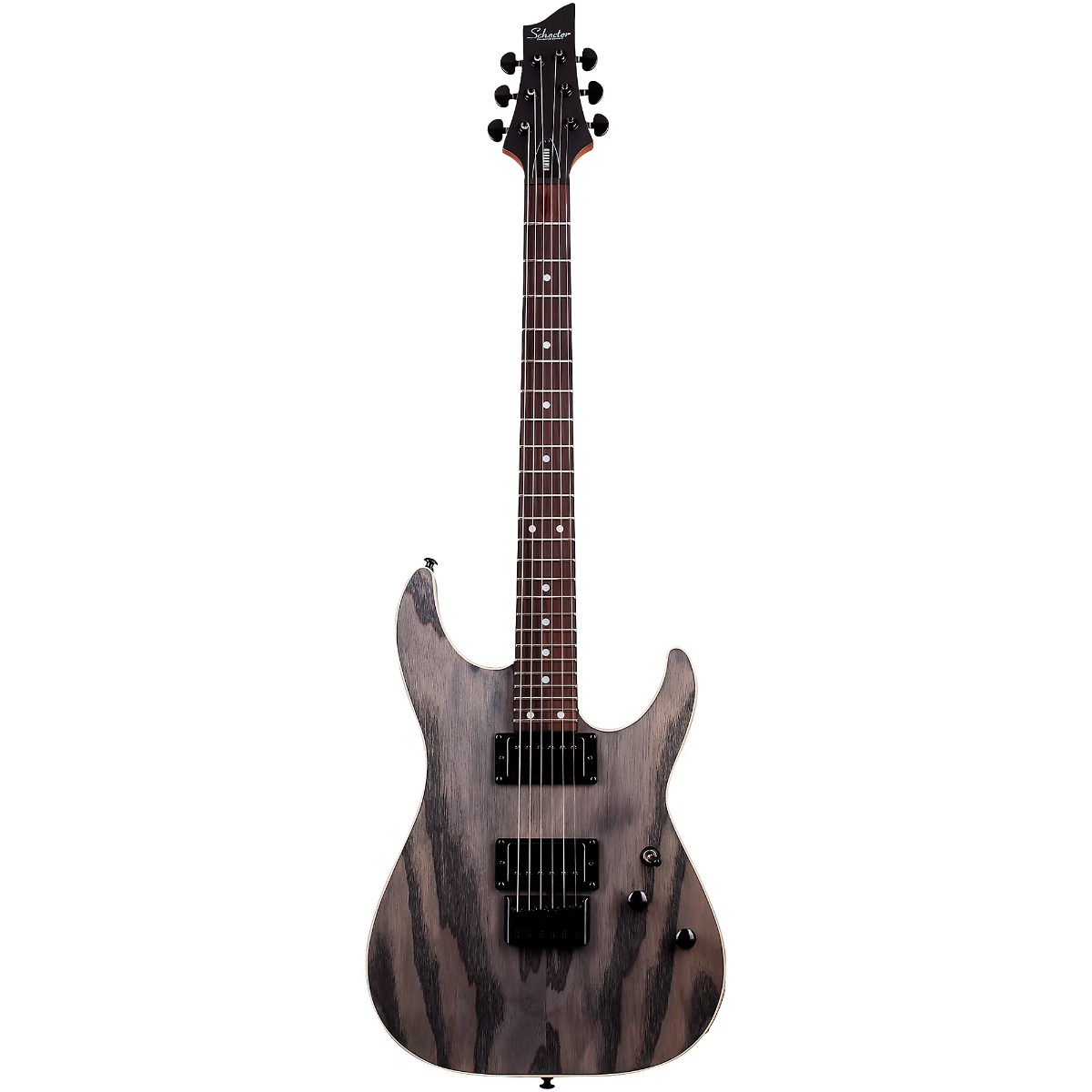 Schecter C-1 Standard Electric Guitar in Charcoal Satin