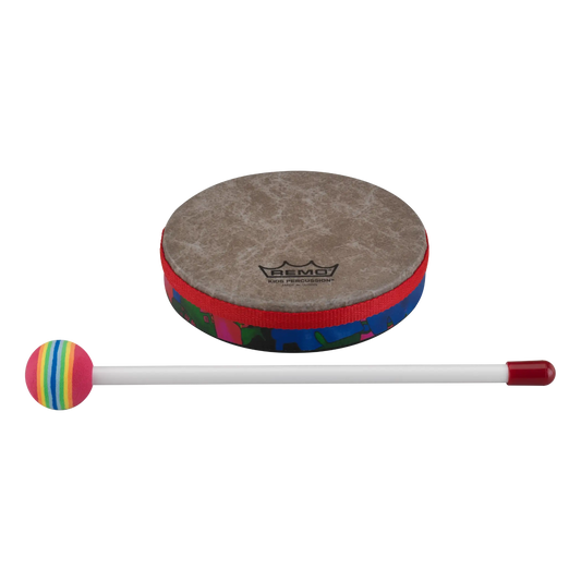 Remo Kids Percussion 6" Frame Drum in Fabric Rain Forest