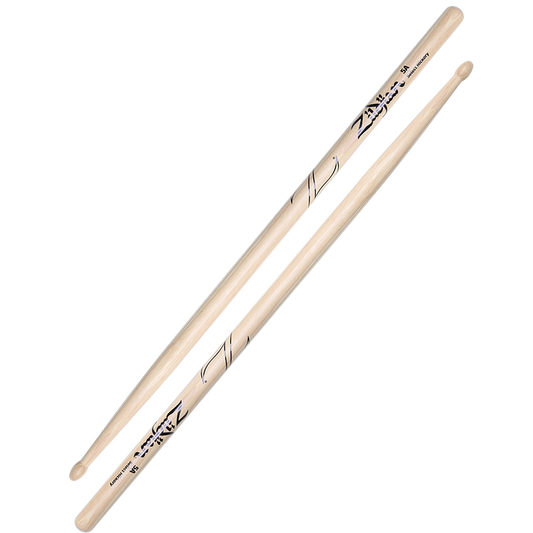 Zildjian Hickory Series 5A Wood Tip Drumsticks