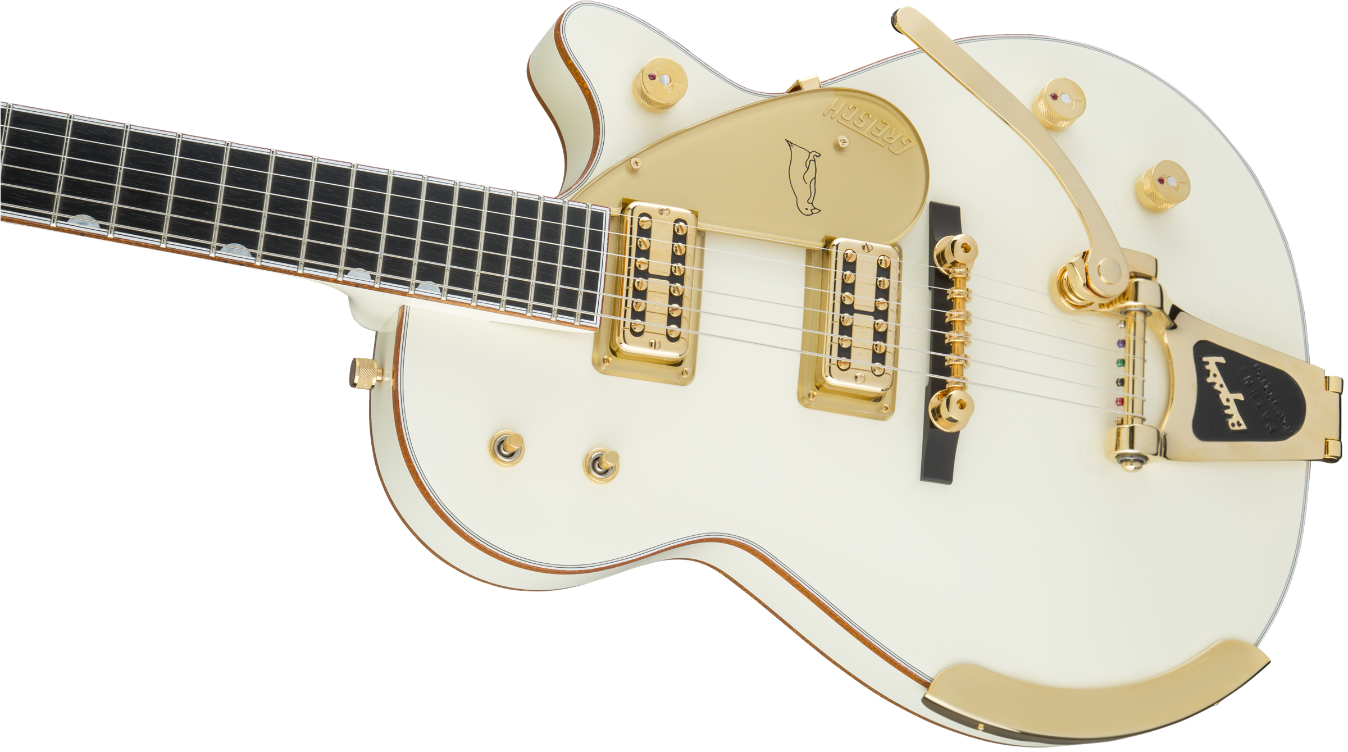 Gretsch G6134T 58 Vintage Select ’58 Penguin with Bigsby in Vintage White