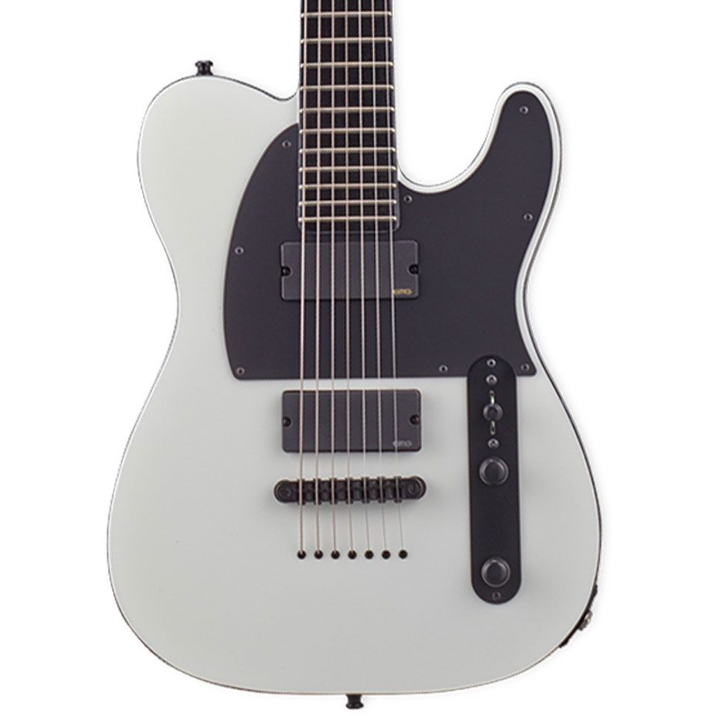 ESP E II T B7 Baritone 7 String in Snow White
