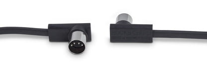 Warwick RockBoard Flat Patch MIDI Cable 30cm in Black