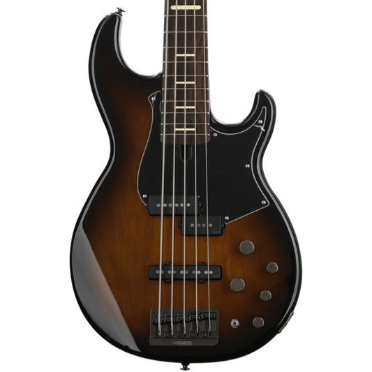 Yamaha BB735A Electric Bass Guitar 5-String in Dark Coffee Sunburst (BB735ADCS)