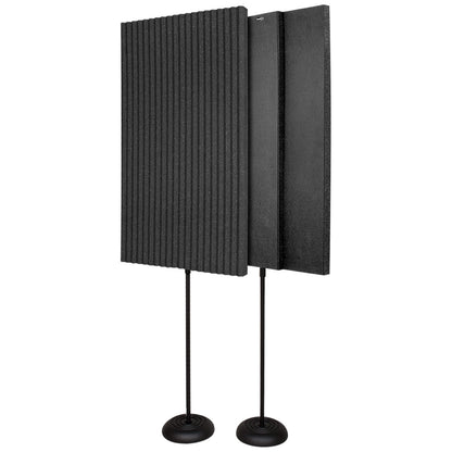 Auralex 3" ProMAX 2'x4' Panels in Charcoal 2 Stands