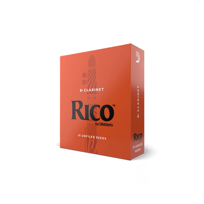 Rico By D'Addario Strength 2.5 10 Pack Bb Clarinet Reeds